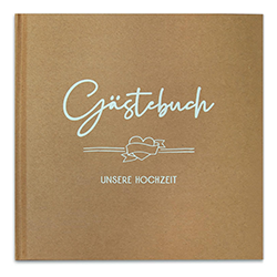 Gästebuch (21x21 cm) € 18,- (ArtNr: 502404)